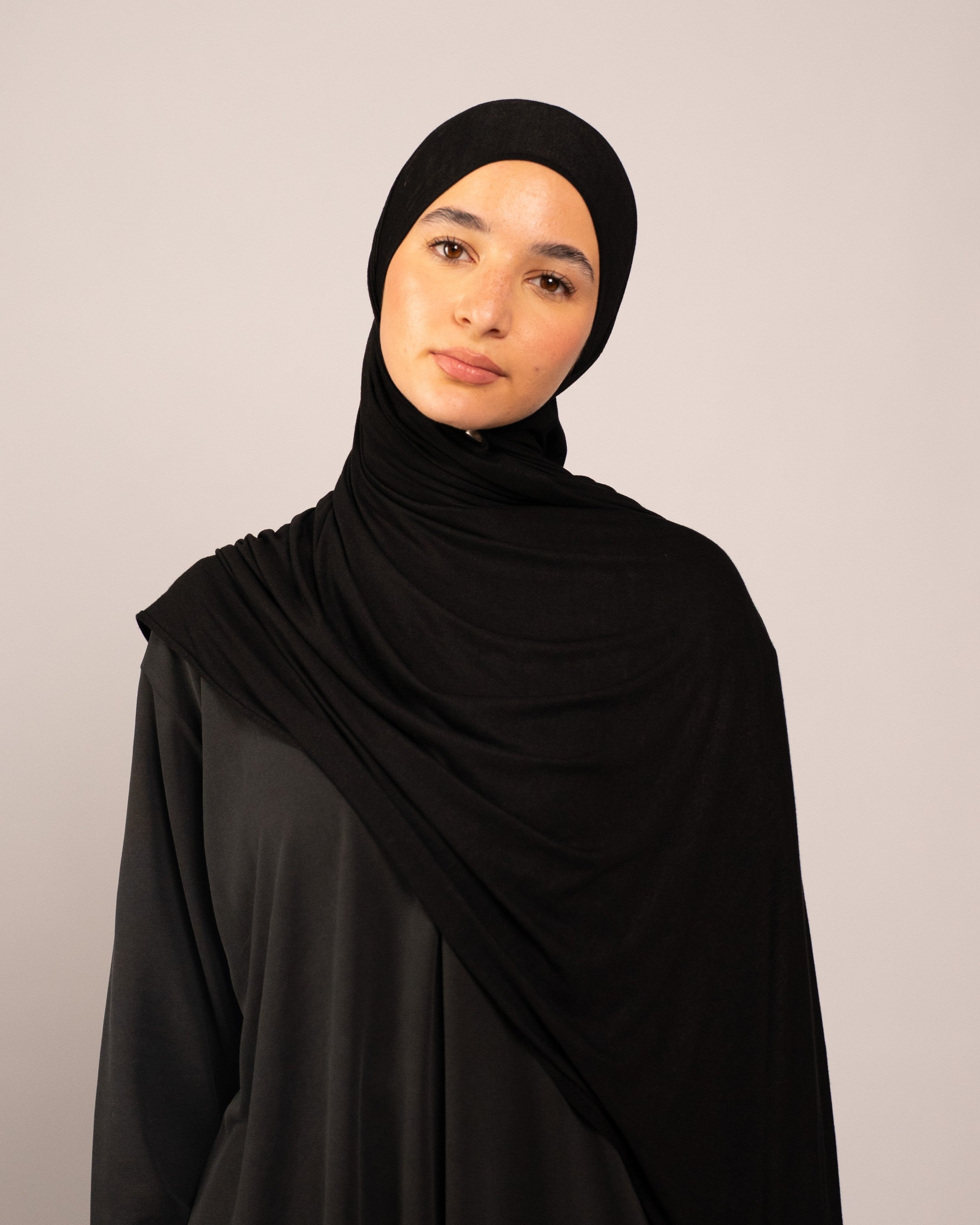 COTTON SOFT JERSEY OBSIDIAN NOIR
