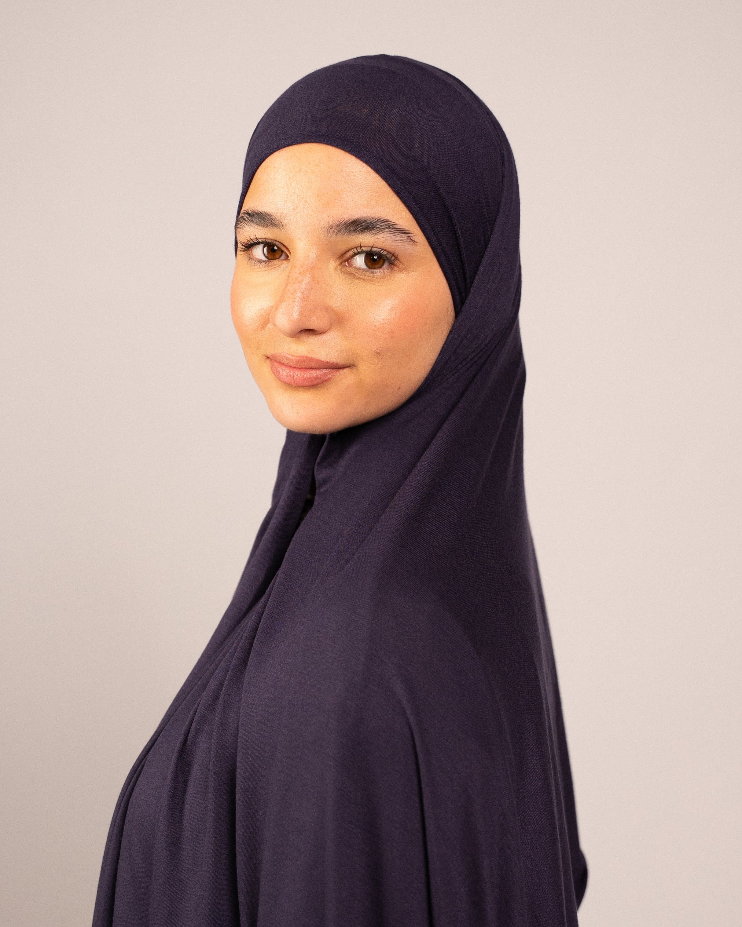 COTTON SOFT JERSEY MIDNIGHT SAPPHIRE