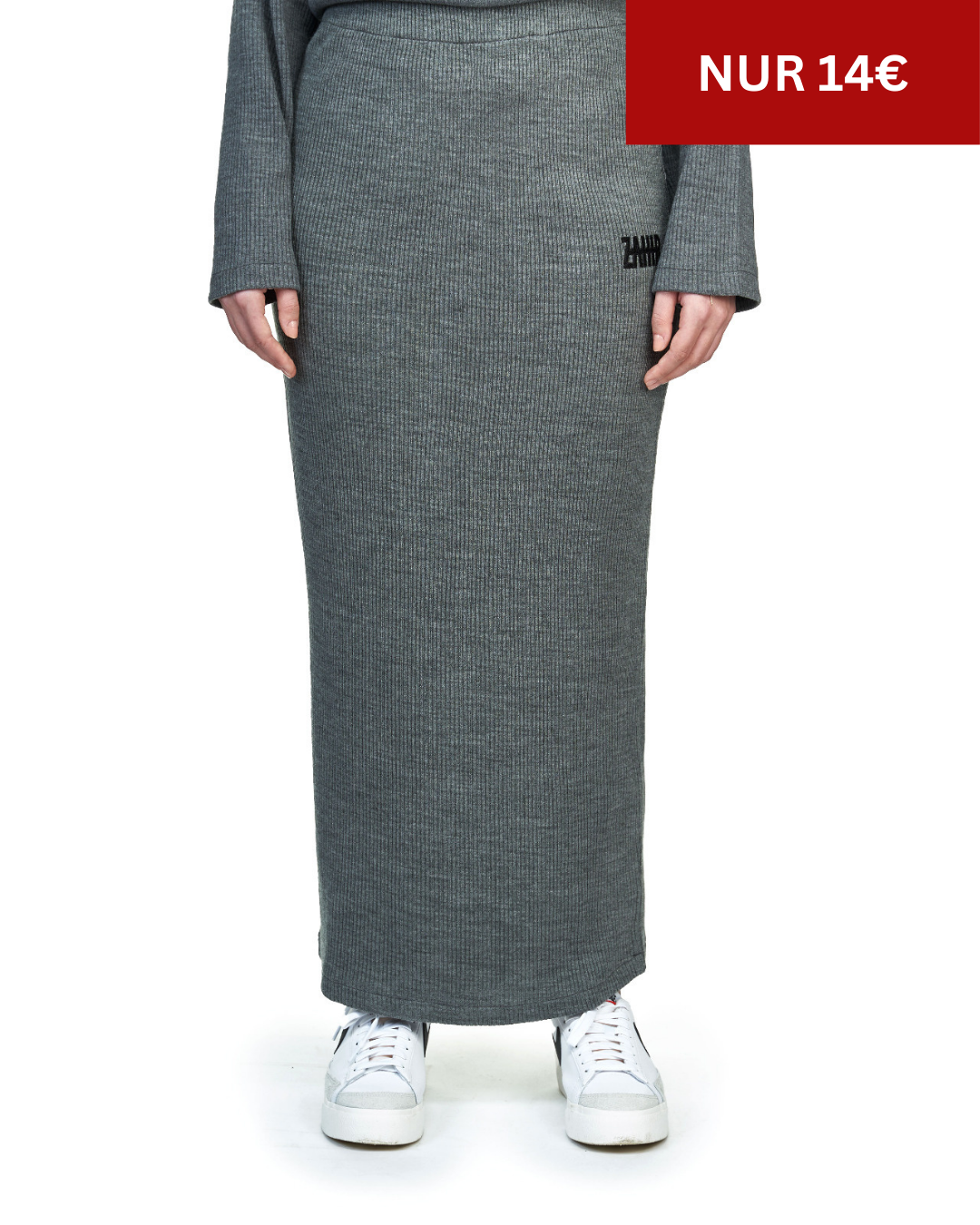 RIBBED SKİRT