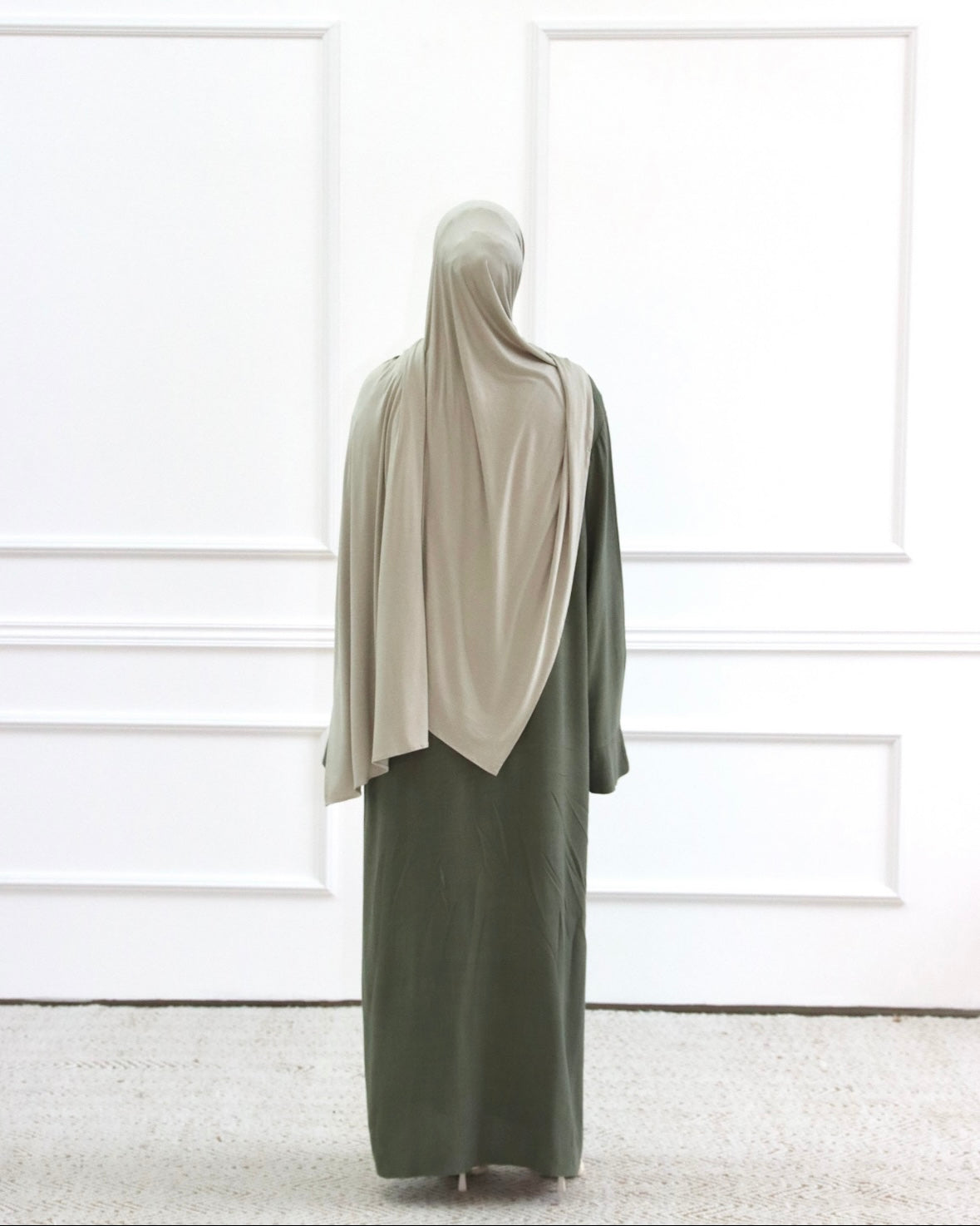 LAYAL LINEN ABAYA SET