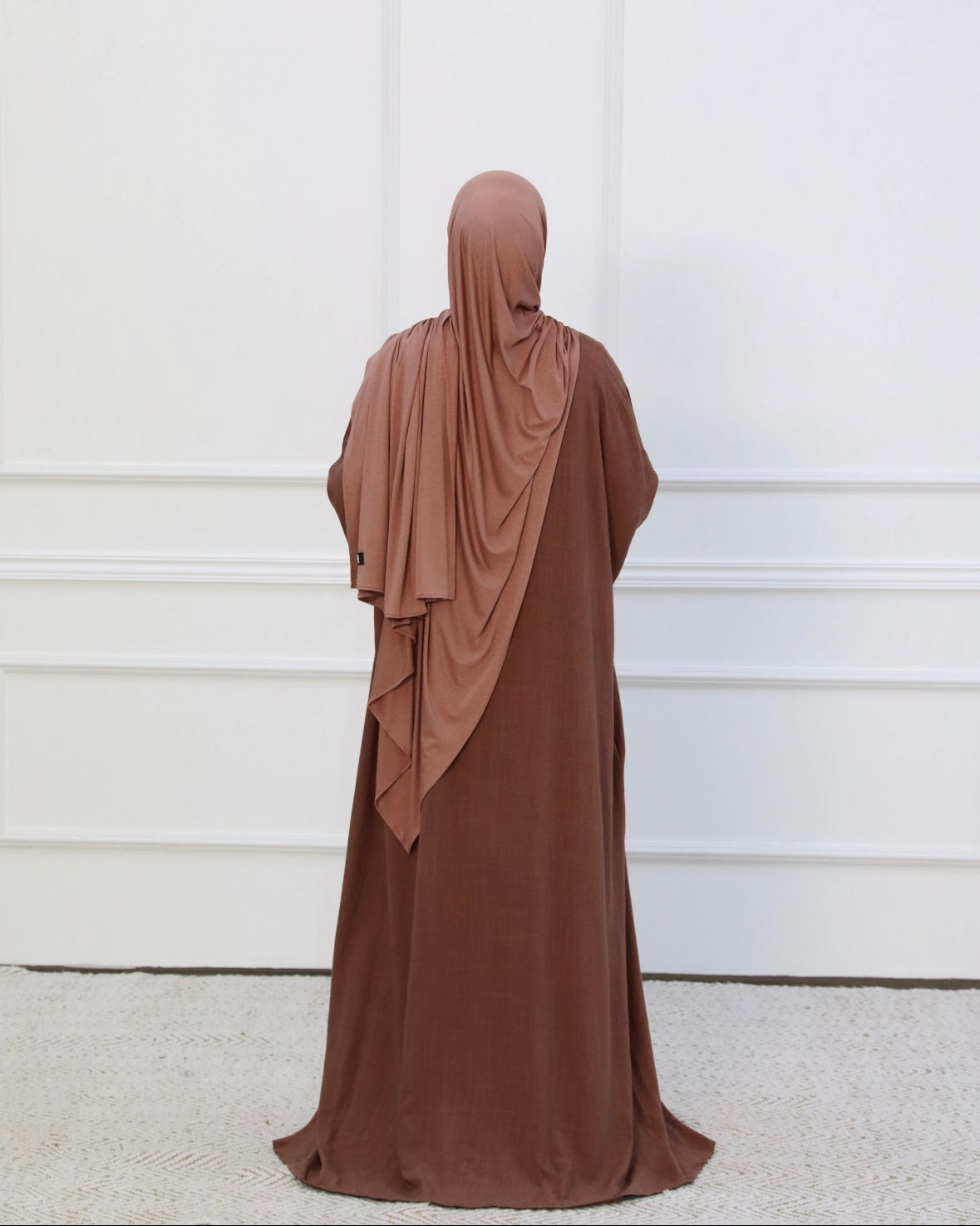 LAYAL LINEN ABAYA SET