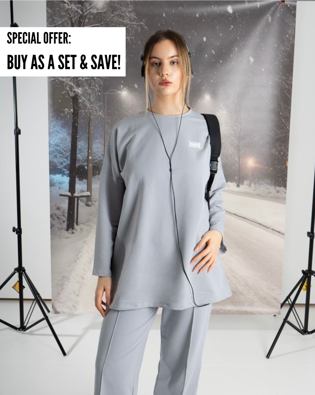 TWO-PIECE SET NAVY