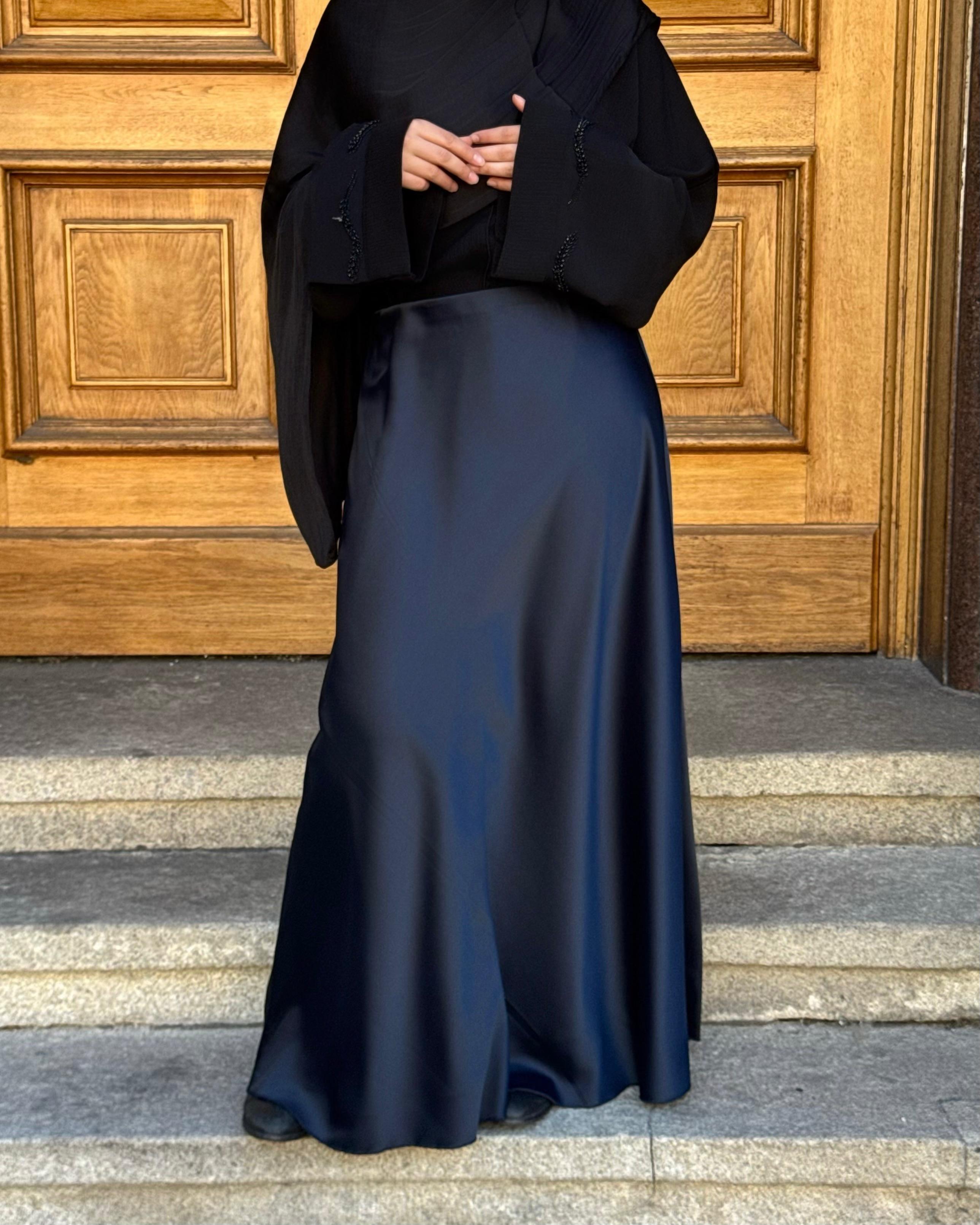 SATIN SKIRT