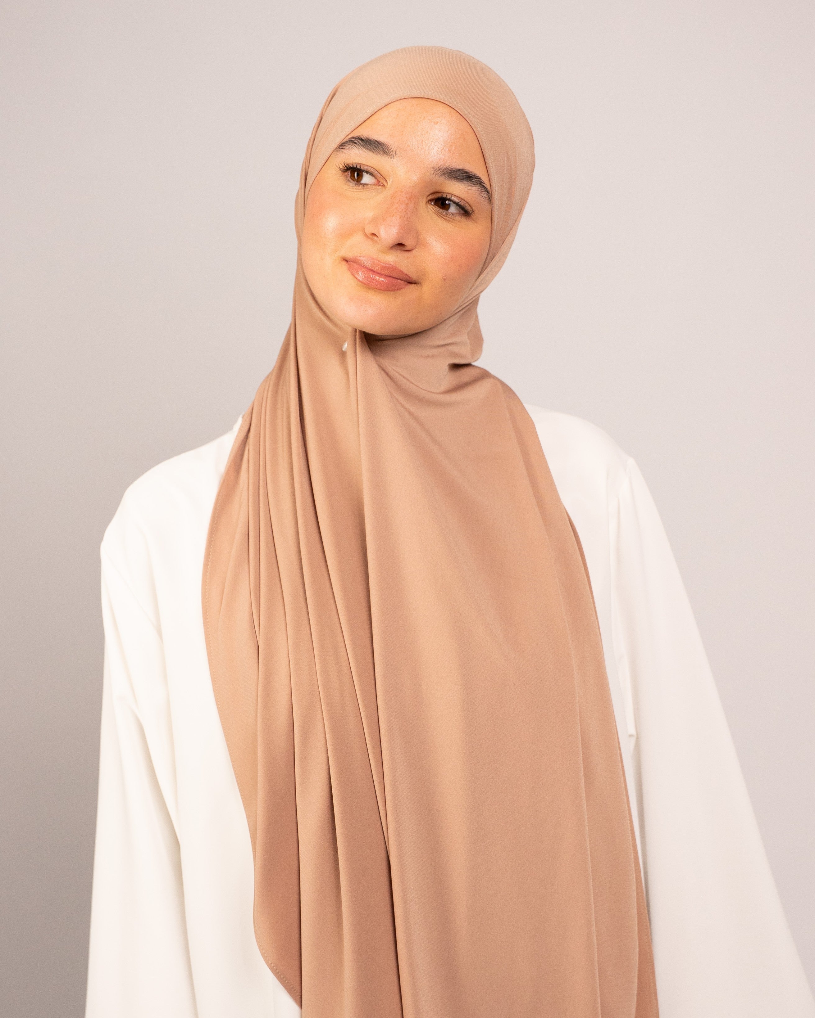 SHINY JERSEY GOLDEN BEIGE