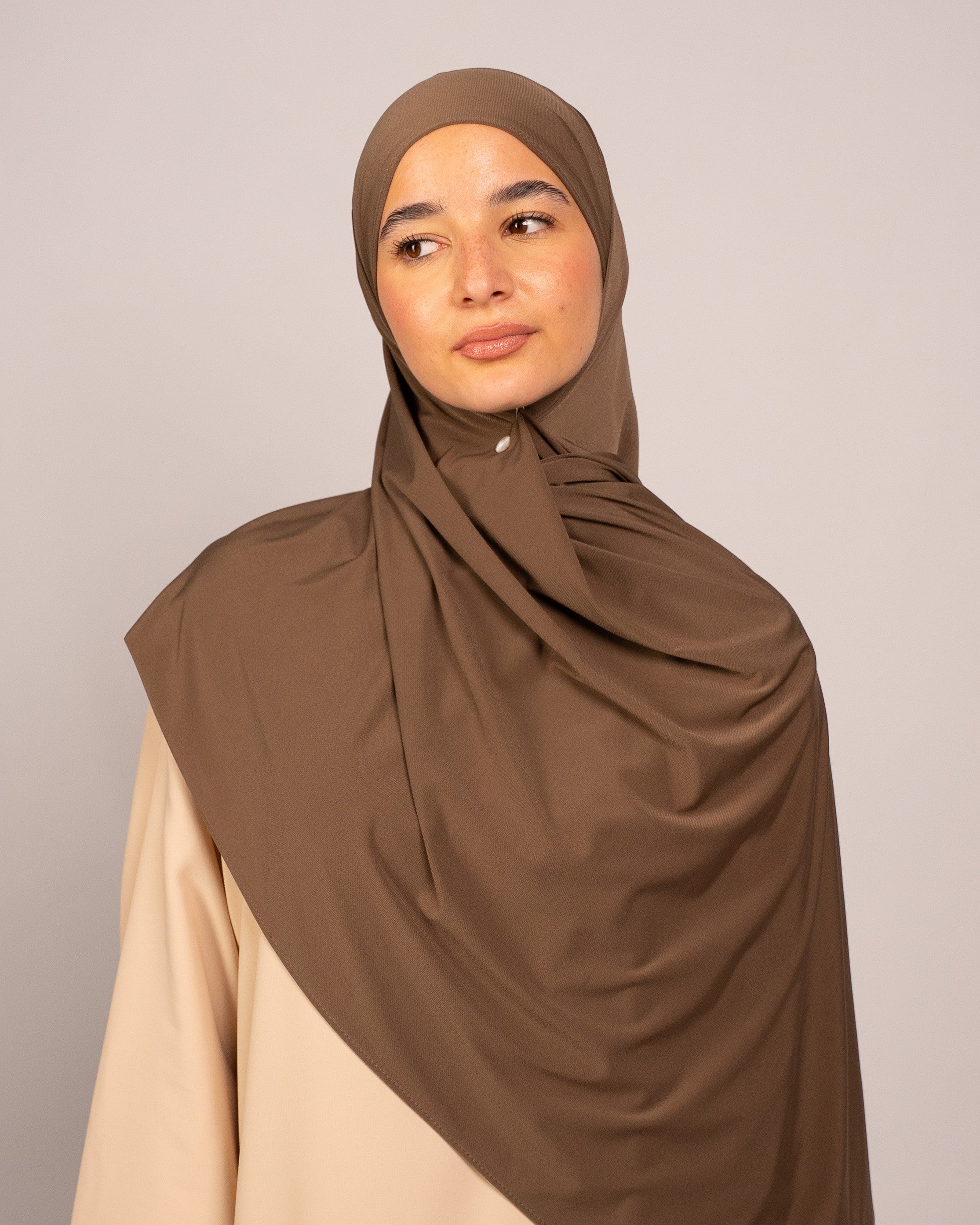 SHINY JERSEY GOLDEN BEIGE