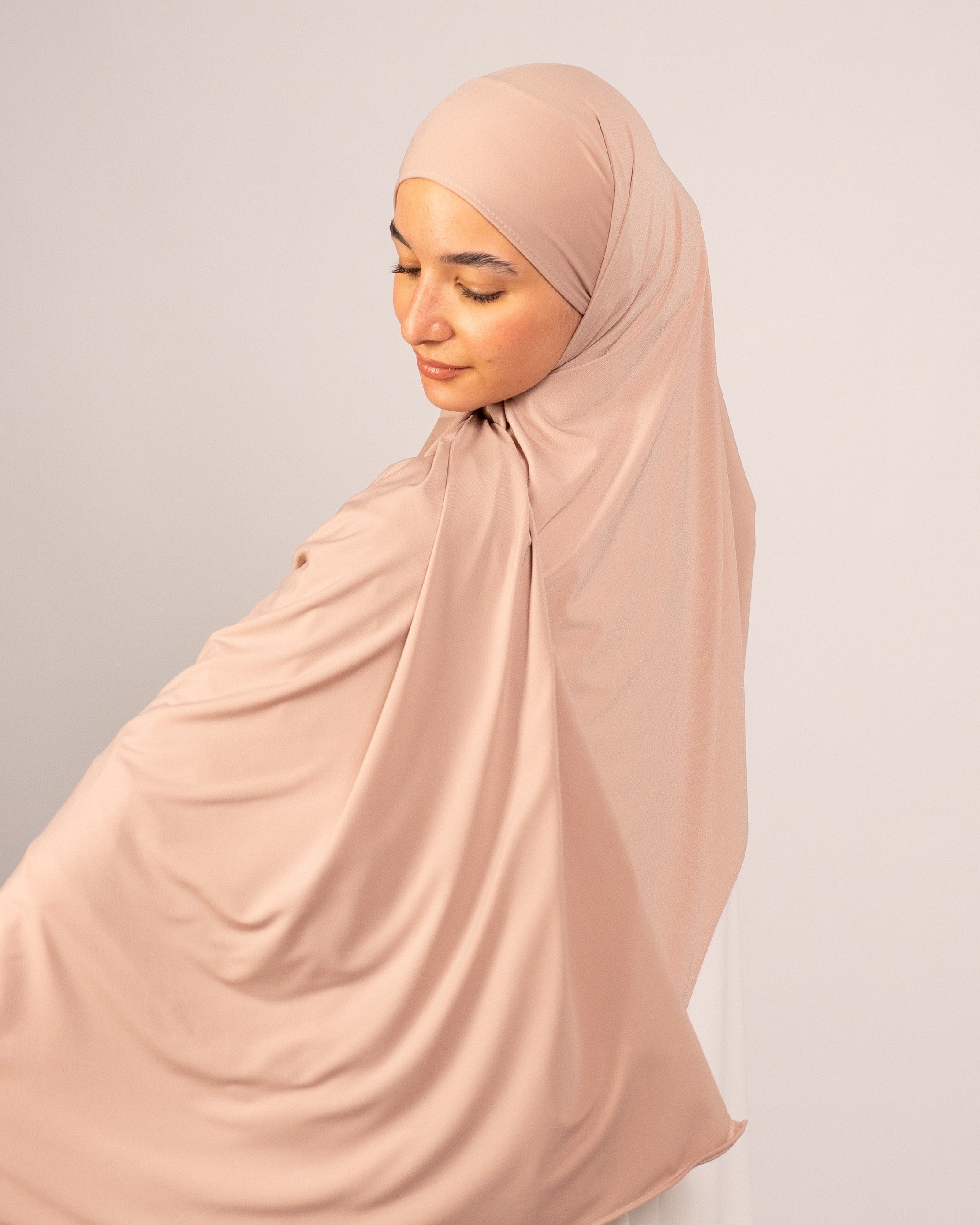 SHINY JERSEY GOLDEN BEIGE
