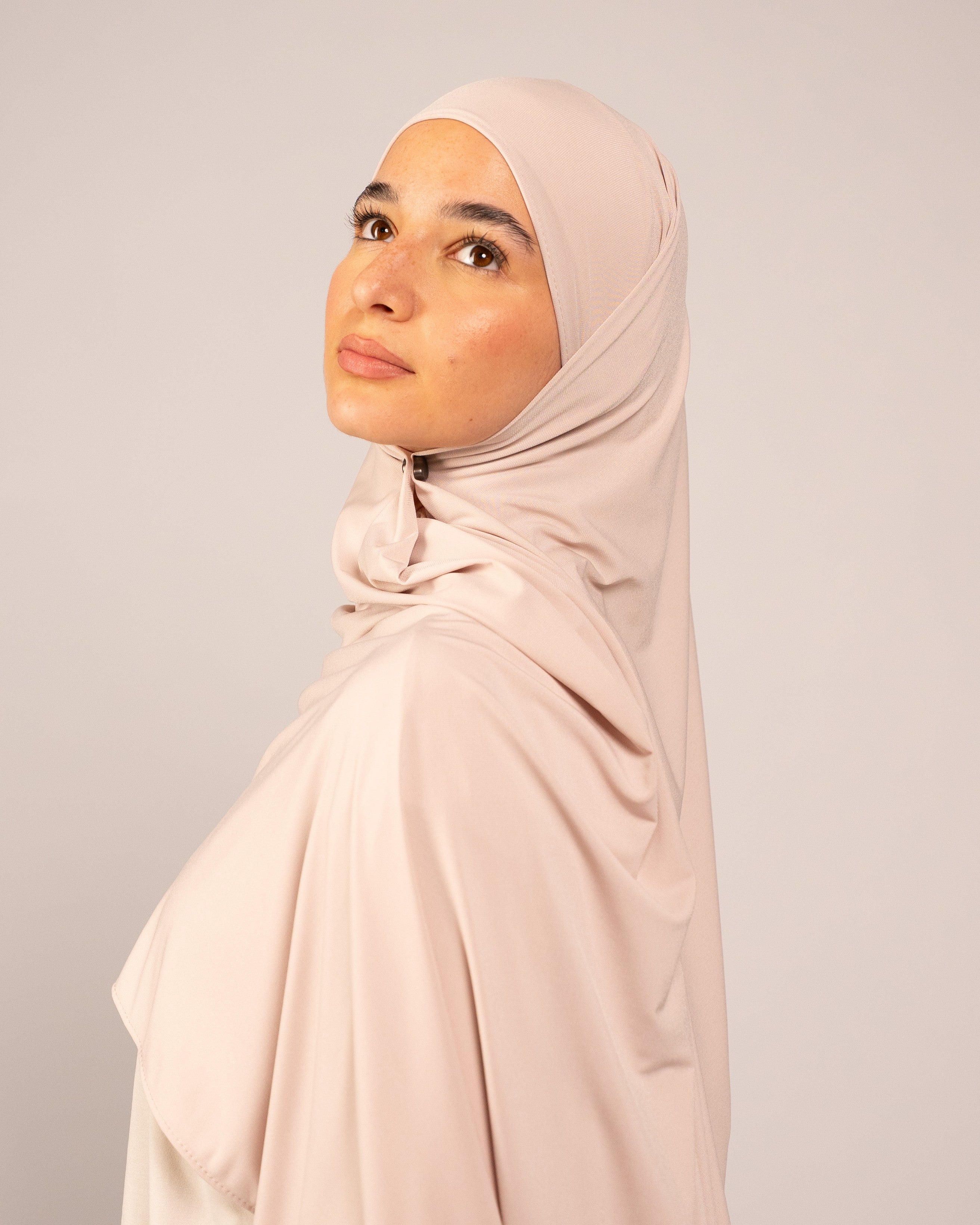 SHINY JERSEY GOLDEN BEIGE