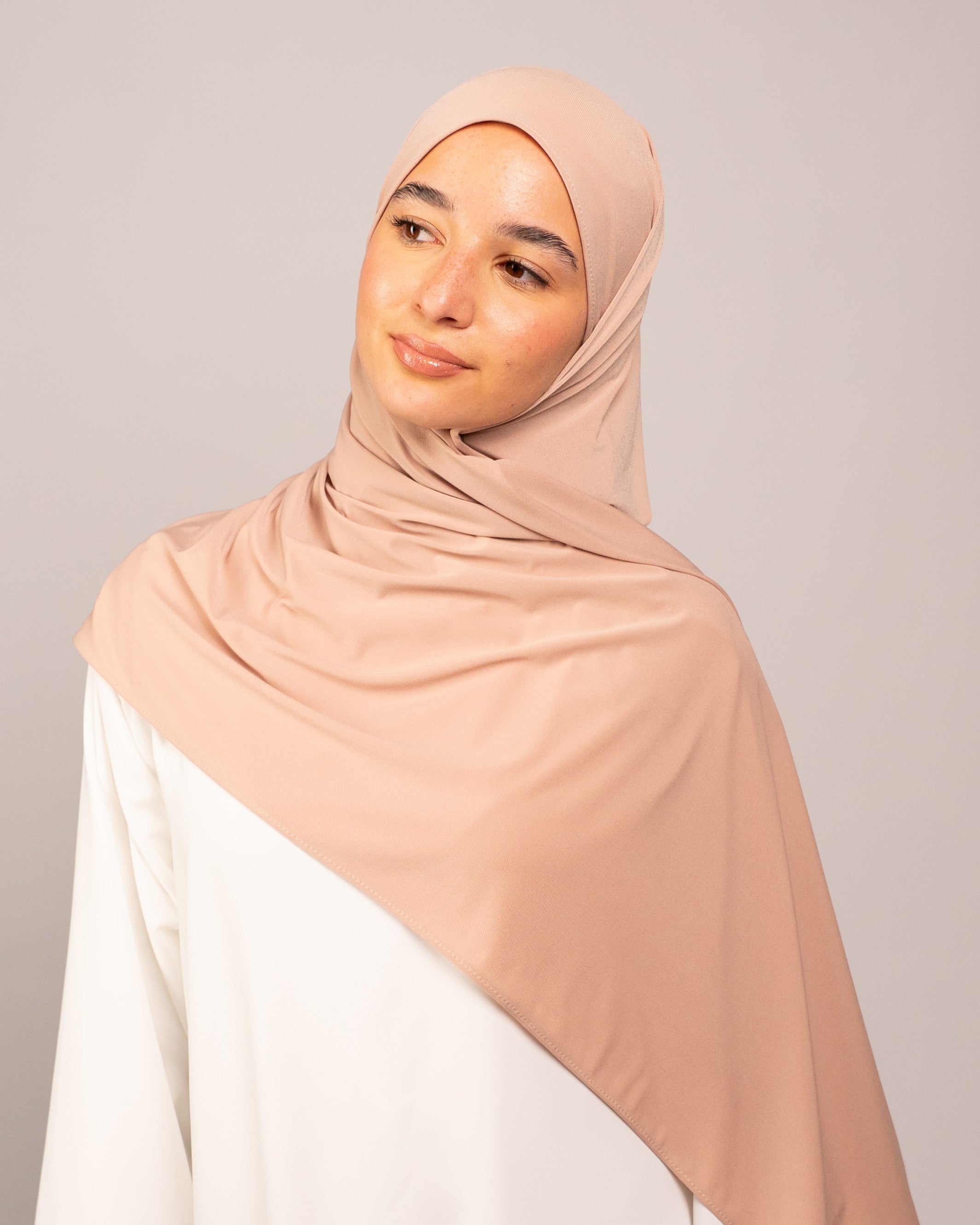 SHINY JERSEY GOLDEN BEIGE