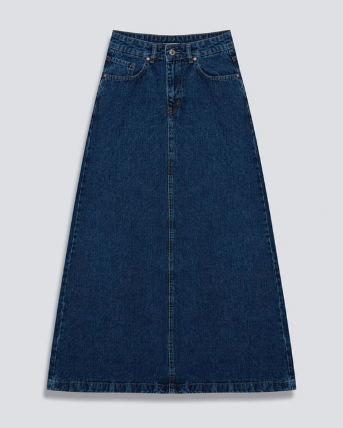 MAXI DENIM SKIRT