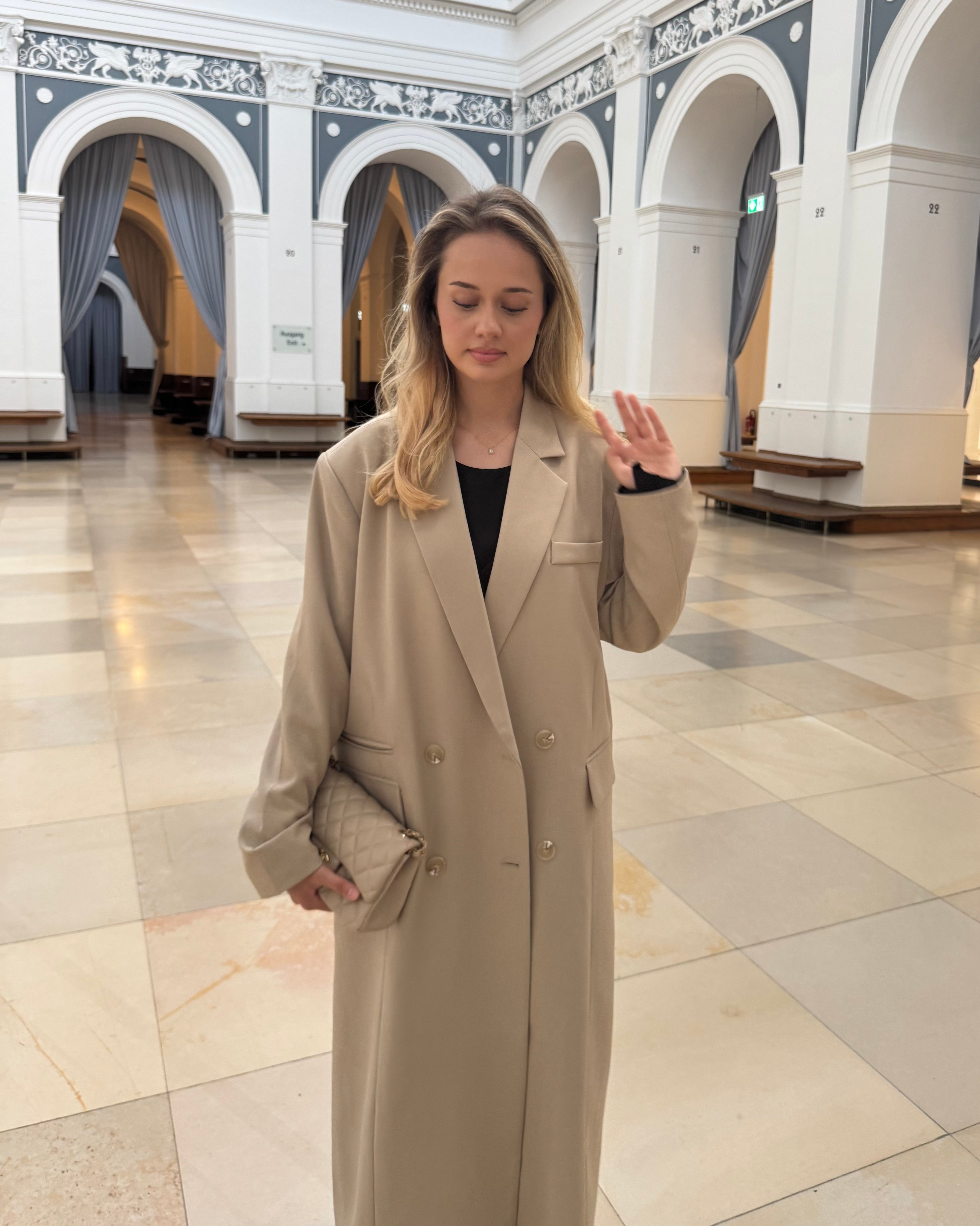 MAXI BLAZER