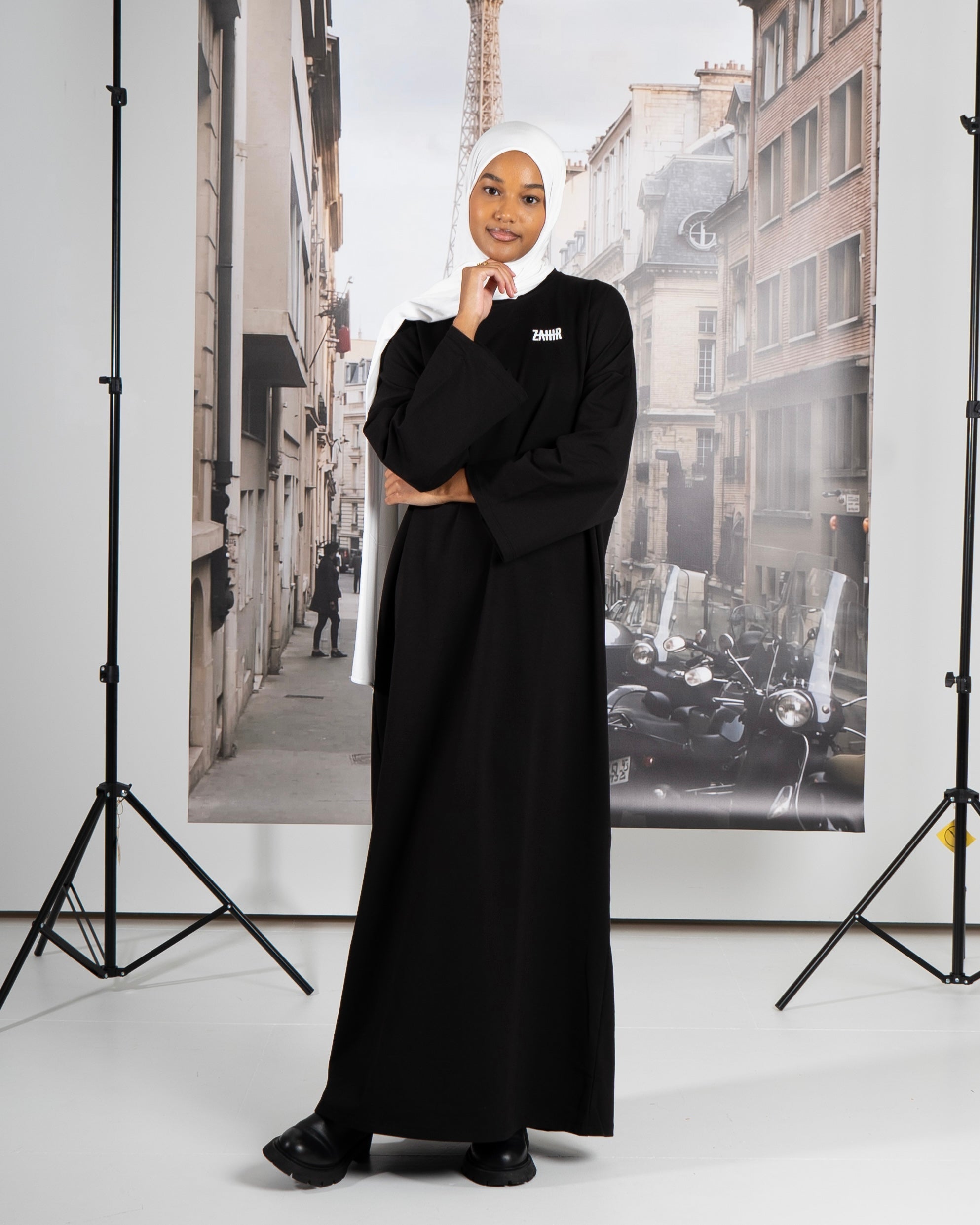 OVERSIZED TEE ABAYA