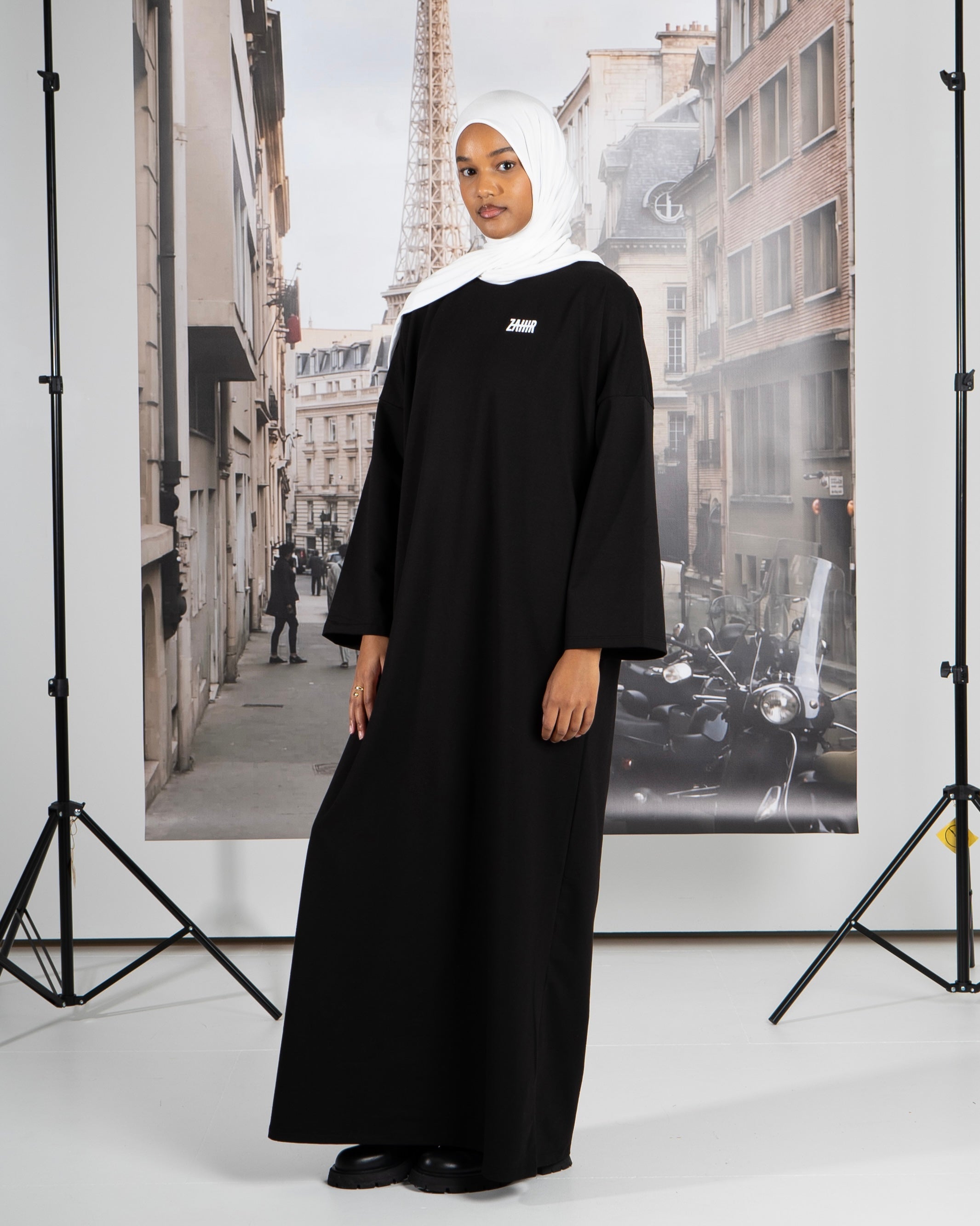 OVERSIZED TEE ABAYA