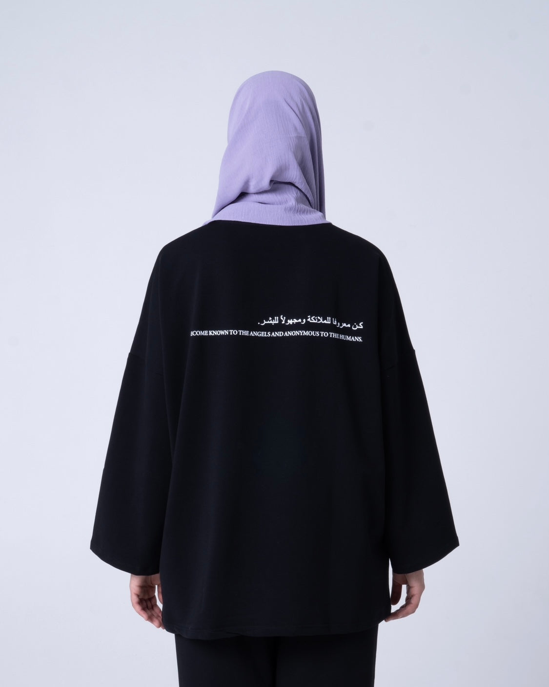 OVERSIZED TEE ABAYA